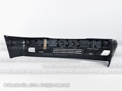 MB E W210 95->99 front bumper Elegance with moulding and spoiler