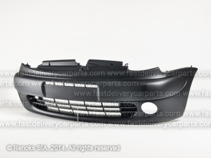 CT Xsara Picasso 99->10 bamperis priekšējais 99->04 daļēji gruntēts ar miglas lukturu caurumiem