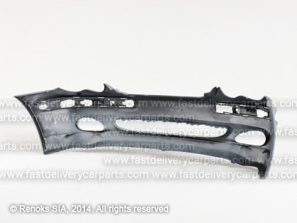 MB C W203 00->07 front bumper with fog lamp holes 00->04