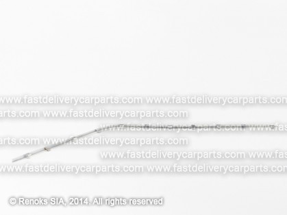 MB E W210 99->03 bumper front moulding L chrome