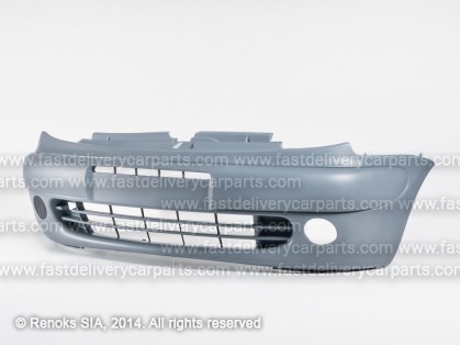 CT Xsara Picasso 99->10 bamperis priekšējais 99->04 gruntēts ar miglas lukturu caurumiem