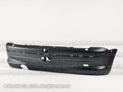 PG 206 98->09 rear bumper black TUV