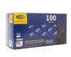 Gloves nitryl based 100pcs pack size XXL black MARELLI