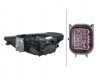 AD A7 18-> lukturis R LED MATRIX ar motoriņu ar pagriezienu izgaismošanu LED ar LED dienas gaitas gaismu HELLA