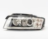 AD A8 03->10 head lamp L D2S/H7/H8 BIXENON 03->05 with motor without bulbs without ballast HELLA