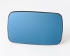 BMW 3 E36 91->98 mirror glass with holder L=R heated convex blue