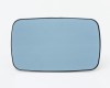 BMW 3 E46 98->01 mirror glass with holder L=R convex blue