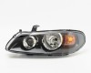 NS Almera 03->07 head lamp L H7/H7 black rim electrical DEPO