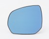 CT C4 Picasso 06->13 spoguļa ieliktnis L apsildāms liekts zils stikls