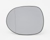 HN Civic 05->11 mirror glass with holder L heated aspherical HB