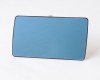 MB E W124 85->95 mirror glass with holder L for mirror with manual adjustment heated flat blue