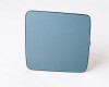 MB E W124 85->95 mirror glass with holder R for electrical mirror heated convex blue