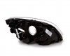 MB B W245 05->11 head lamp L H7/H7 05->08 pneumatic adjustment TYC