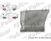 MB Vito 03->10 side plate R lower part in front of the wheel long model