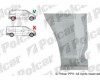 MB Vito 03->10 side plate L lower part in front of the wheel for short model