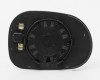 MB ML W163 98->05 mirror glass with holder L heated aspherical blue 98->01