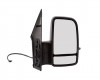 MB Sprinter 06->13 spogulis R elektro apsildāms melns liekts ar pagriezienu 6pins 2 stikli apsildami