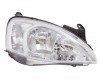 OP Corsa 00->06 head lamp R H7/H7 00->03 with motor tips VALEO TYC