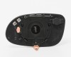 MB A W168 97->04 mirror glass with base R heated aspherical