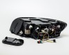 VV S40 03->07 head lamp R H7/HB3 black rim with motor DEPO