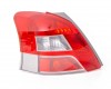 TT Yaris 09->11 tail lamp L with white repeater lamp without bulb holders LED TYC