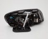 VV S40 03->07 head lamp L H7/HB3 black rim with motor TYC