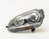 VW Golf 03->09 head lamp L D2S/H7 grey rim with motor DEPO