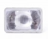 Headlight universal 106X165 H4+parking lamp