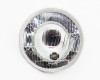 Headlight universal 146mm H4+parking lamp, flat glass