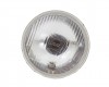 Headlight universal 146mm H4+parking lamp, covex glass