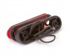 Parking light universal red 80x23 12/24V LED