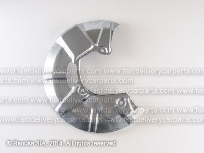 AD 80 78->86 wheel dust shield front R STEEL