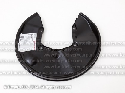 AD A4 01->04 wheel dust shield rear R 300MM STEEL