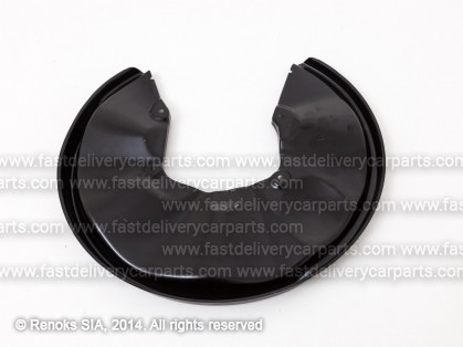 AD A4 01->04 wheel dust shield rear R 300MM STEEL