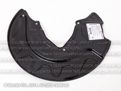 VW Golf 12->20 wheel dust shield front R 340MM TRW STEEL