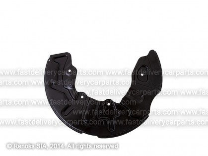 AD A4 05->08 bremžu aizsegs priekšas L 320/280MM ATE/TEVES/GIRLING STEEL