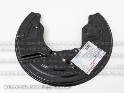 AD A4 05->08 защита тормозного диска переднего R 345MM ATE/TEVES STEEL