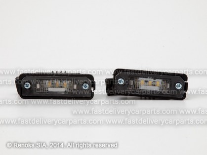 VW Golf 03->09 licence plate lamp HB LED set 2pcs