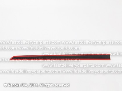 OP Astra 04->09 durvju moldings priekšas 4D/5D/COMBI R melns