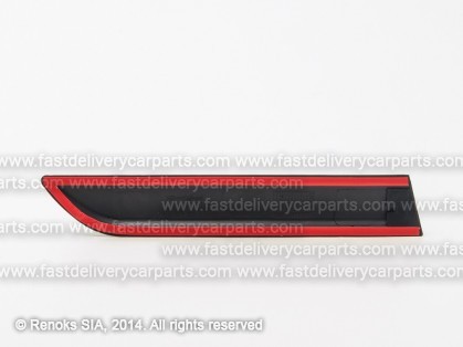 OP Corsa 06->11 spārna moldings aizmugures 3D L