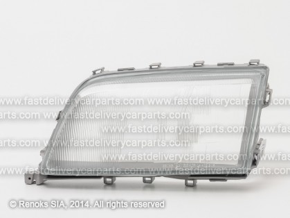 MB C W202 93->00 head lamp glass L 93->96 H1/H1/H3 VALEO