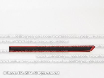 VW Golf 03->09 moulding rear door 5D R black