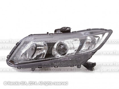 HN Civic 11->16 lukturis L D4S/HB3 SED ar motoriņu DEPO