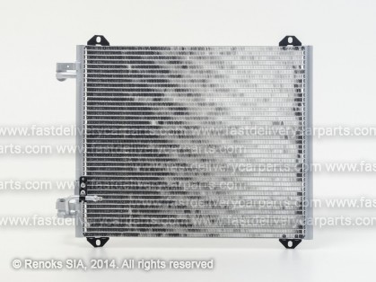 AD A2 00->05 радиатор кондиционера 510X410X16 без осушителя 1.2D/1.4/1.4D/1.6