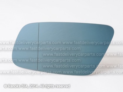 AD A6 97->01 mirror glass with holder L aspherical heated blue same AD A3 00->03