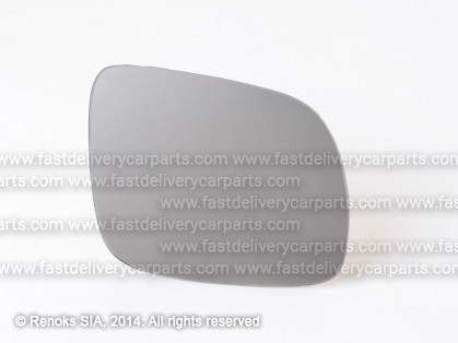 VW Polo 99->01 mirror glass R convex small with adhesive tape same AD A3 96->00