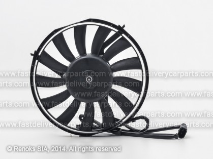 AD A4 95->99 cooling fun with shroud 280mm 200W 2pin GATE type