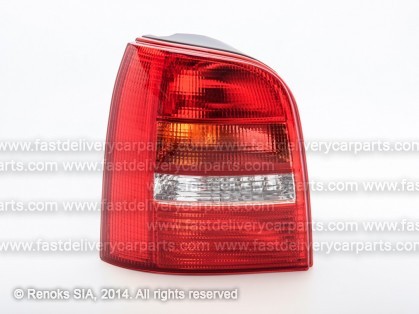 AD A4 99->01 tail lamp AVANT L without bulb holders TYC