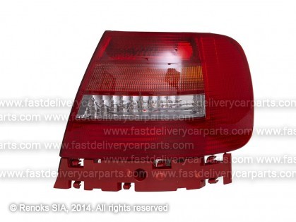 AD A4 99->01 tail lamp SED R without bulb holders TYC
