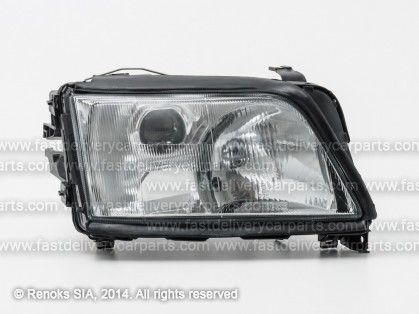 AD A6 94->96 head lamp R H1/H1 manual/electrical TYC